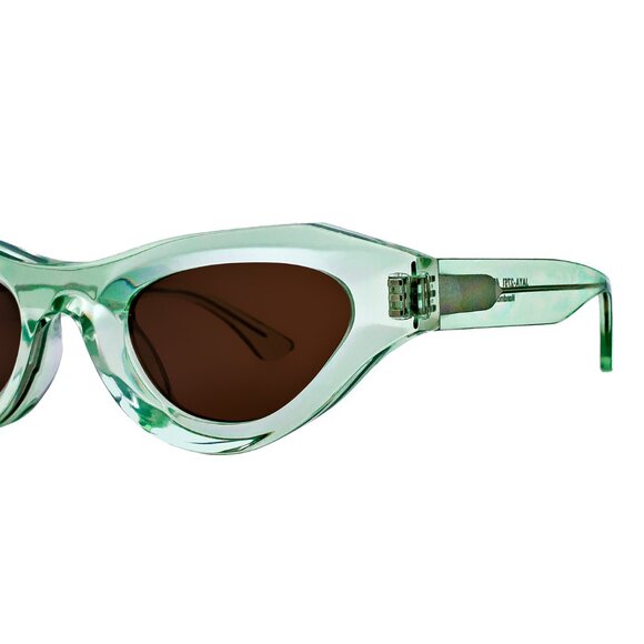 CULT GAIA X THIERRY LASRY Cat Eye Sunglasses Green/Teal main image 2